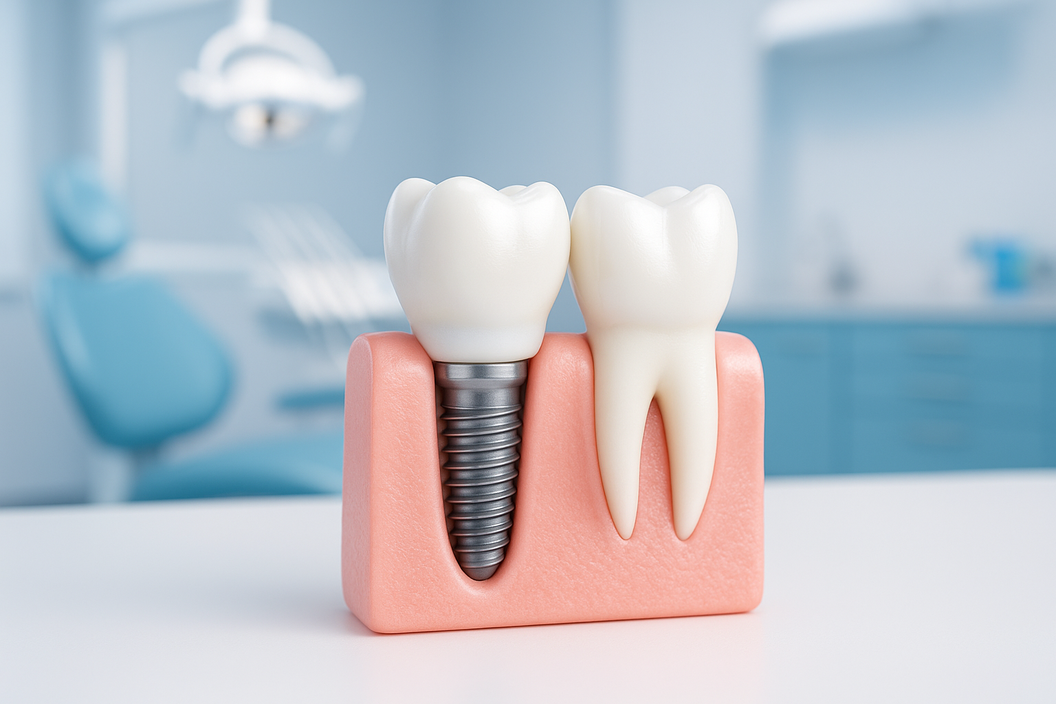 Thumbnail do artigo sobre implante dentário